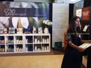 World Organic Consultant Manasi Gupta in action;