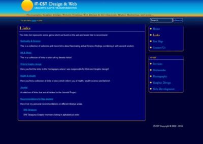 IT-CST 2.5 Recommended Links page;
