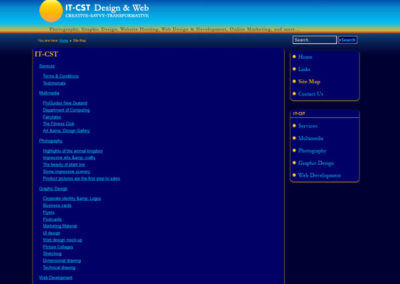 IT-CST 2.5 Site-map page;