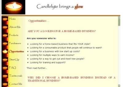 Candlelyte Opportunities page;