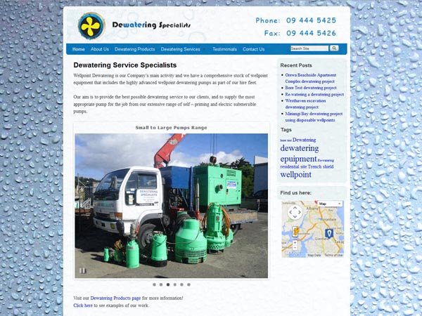 Dewatering Specialists, New Zealand