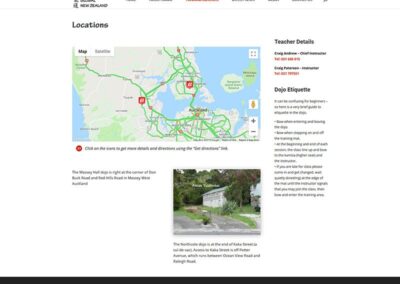 Tenshin Aikido Locations page