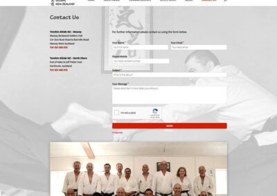 Tenshin Aikido Contact page