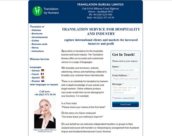 Translation Bureau Ltd, New Zealand